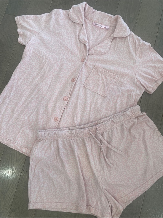 La Vie En Rose Other - La Vie En Rose Soft Pink Short-Sleeve Pajama Set Size Small